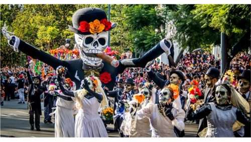 La evolución del Dia de Muertos contemporáneo.